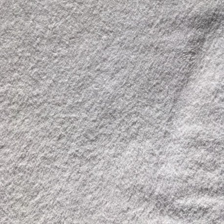 Tissu éponge Blanc x10cm