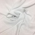 Tissu Viscose Plumetis Blanc x 10cm