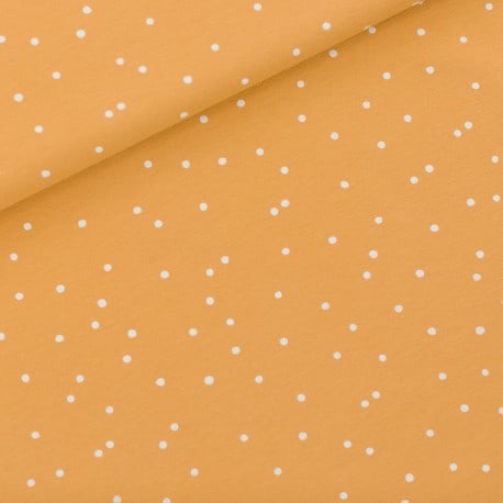 Jersey French Terry Snow Dots Jaune See You At Six x10cm