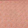 Tissu Coton BioMonaluna Journey Corail x 10cm