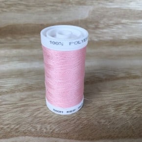 Fil à coudre Made in France polyester Rose Dragée 500m