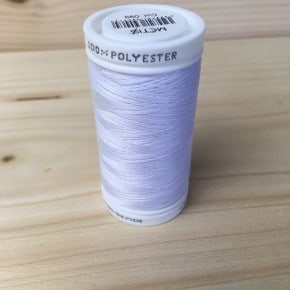 Fil à coudre Made in France polyester Blanc 500m