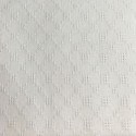 Tissu Coton Broderie Blanc Fanny  x10cm