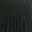 Tissu Viscose et Lin Uni noir  x10cm