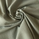 Tissu Jacquard Coton Uni Amande x10cm