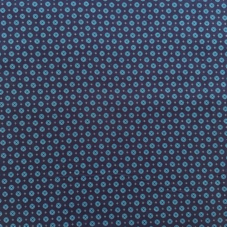 Tissu Coton Paul Marine x 10cm