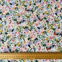 Tissu Viscose Cotton+Steel Petite Garden Party Clair In Ivory x10cm