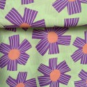 Tissu Popeline de Coton Sunny Days Soft Green x 10cm