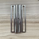 Boucle de Ceinture en métal Argent 7cm