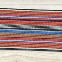 Elastique Rayé multicolore  7cm x 50cm