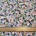 Tissu Coton Orchard Garden Party Ivory x10cm