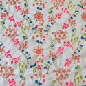 Tissu Coton Broderie Anglaise Fluo  x10cm