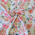 Tissu Coton Broderie Anglaise Fluo  x10cm