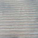 Jersey Coton Fines Rayures blanc cassé  x10cm