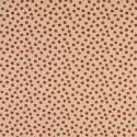 Tissu cretonne Petites Fleurs Bordeaux  x10cm