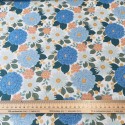 Toile de Coton et lin Wild Flora x10cm