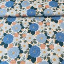 Toile de Coton et lin Wild Flora x10cm